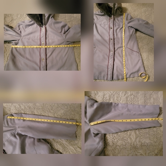 Vintage Union-Made Women's Hooded Faux Fur Parka Car Coat - Picture 7 of 11